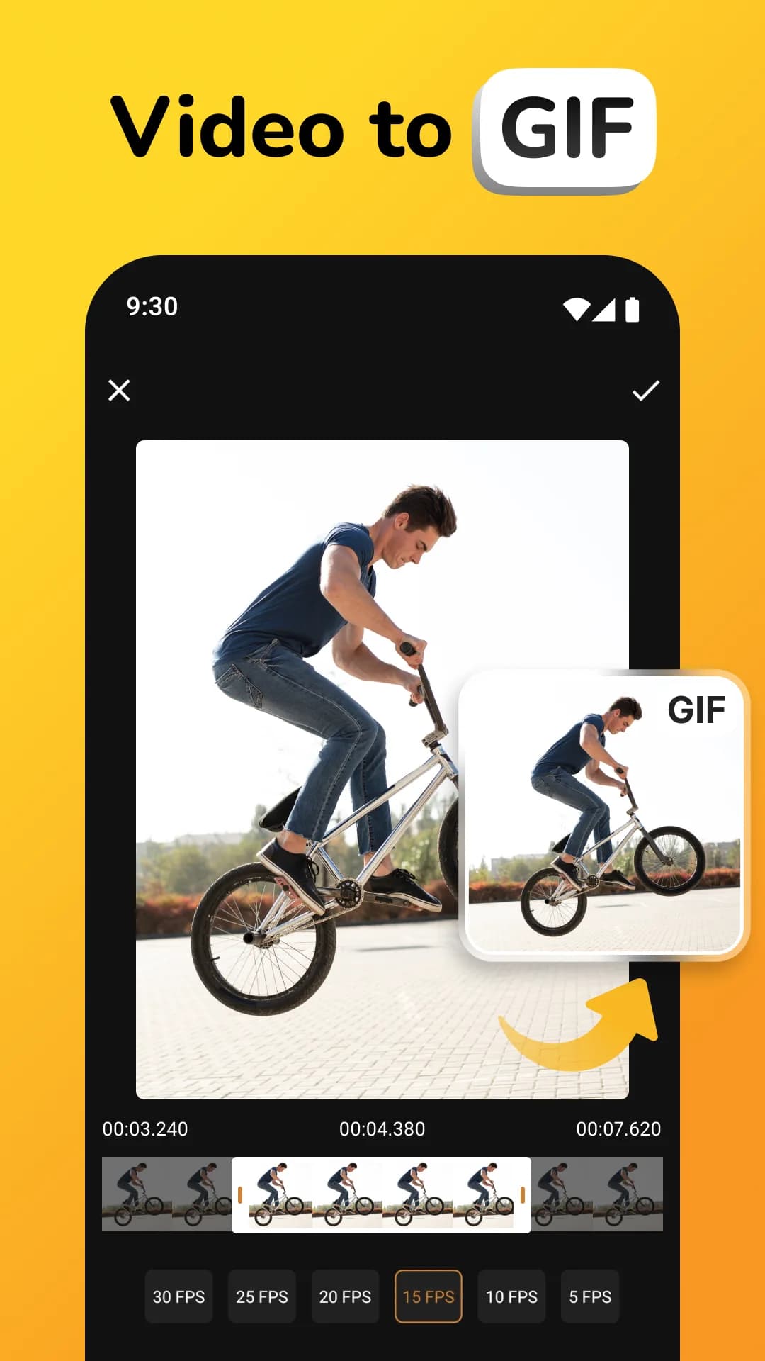 GIF Maker مهكر — لقطة شاشة 3