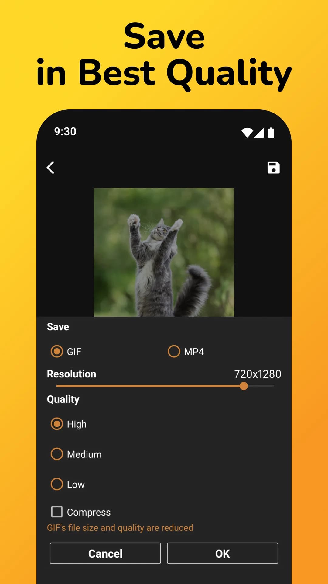 GIF Maker مهكر — لقطة شاشة 6