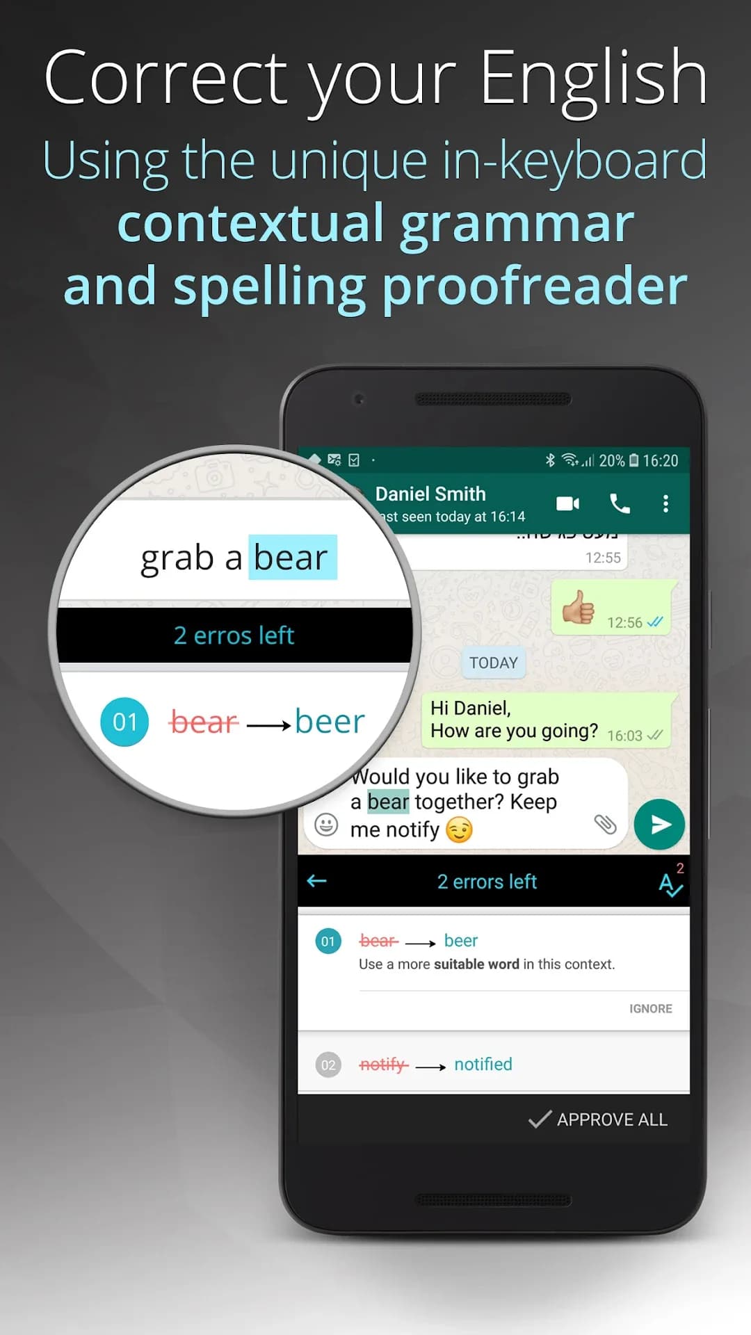 Ginger Keyboard مهكر — لقطة شاشة 2