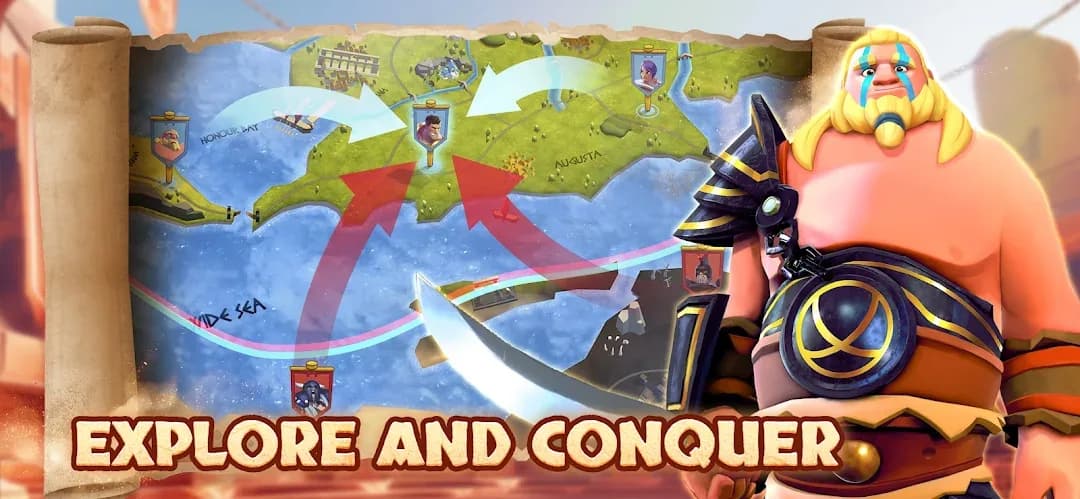 Gladiator Heroes مهكرة — لقطة شاشة 3