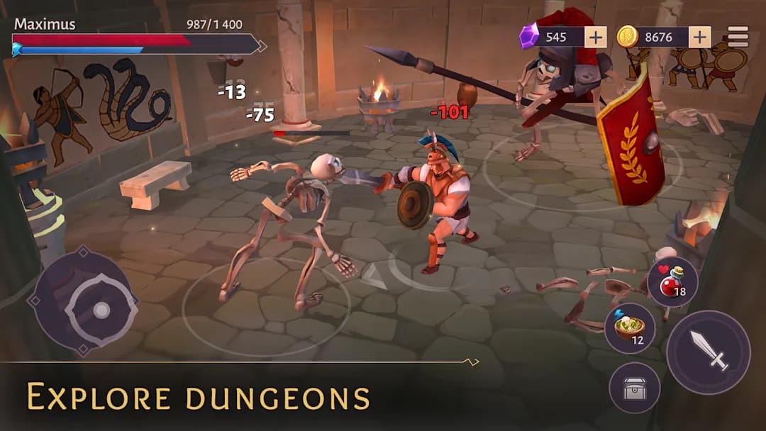 Gladiators مهكرة — لقطة شاشة 6