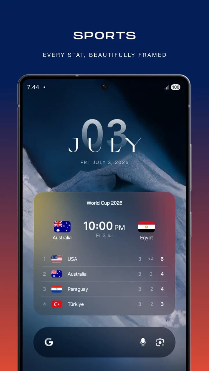 Glassify Widgets مهكر — لقطة شاشة 8