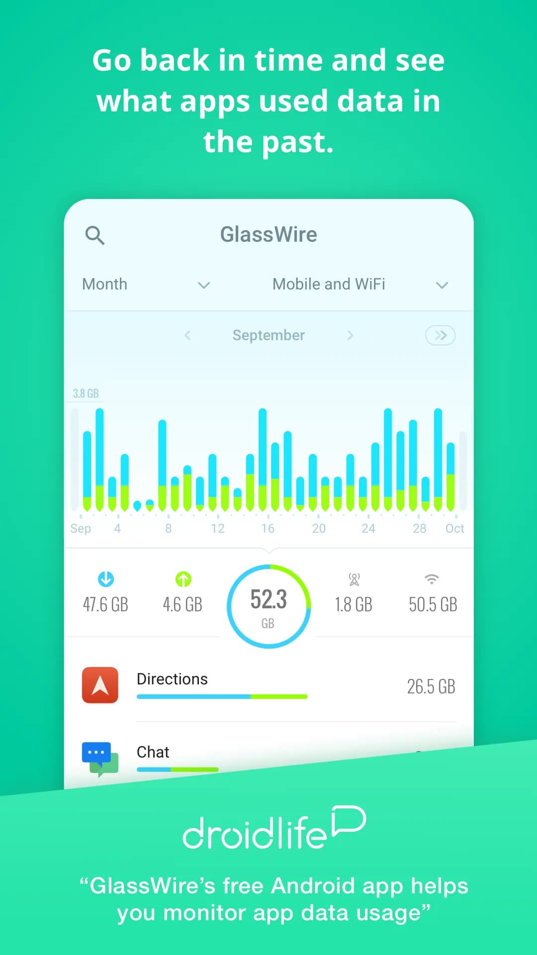 GlassWire مهكر — لقطة شاشة 3
