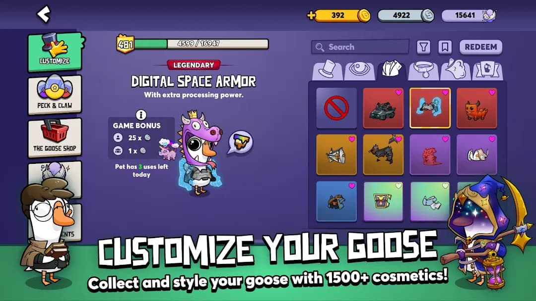 Goose Goose Duck مهكرة — لقطة شاشة 7