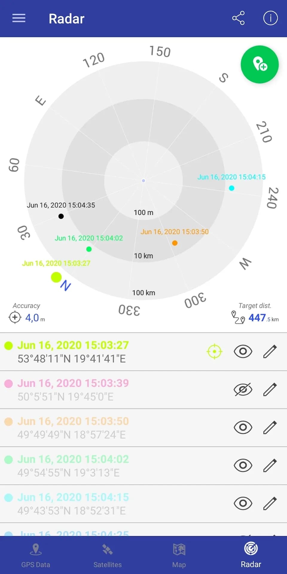 GPS Data مهكر — لقطة شاشة 6