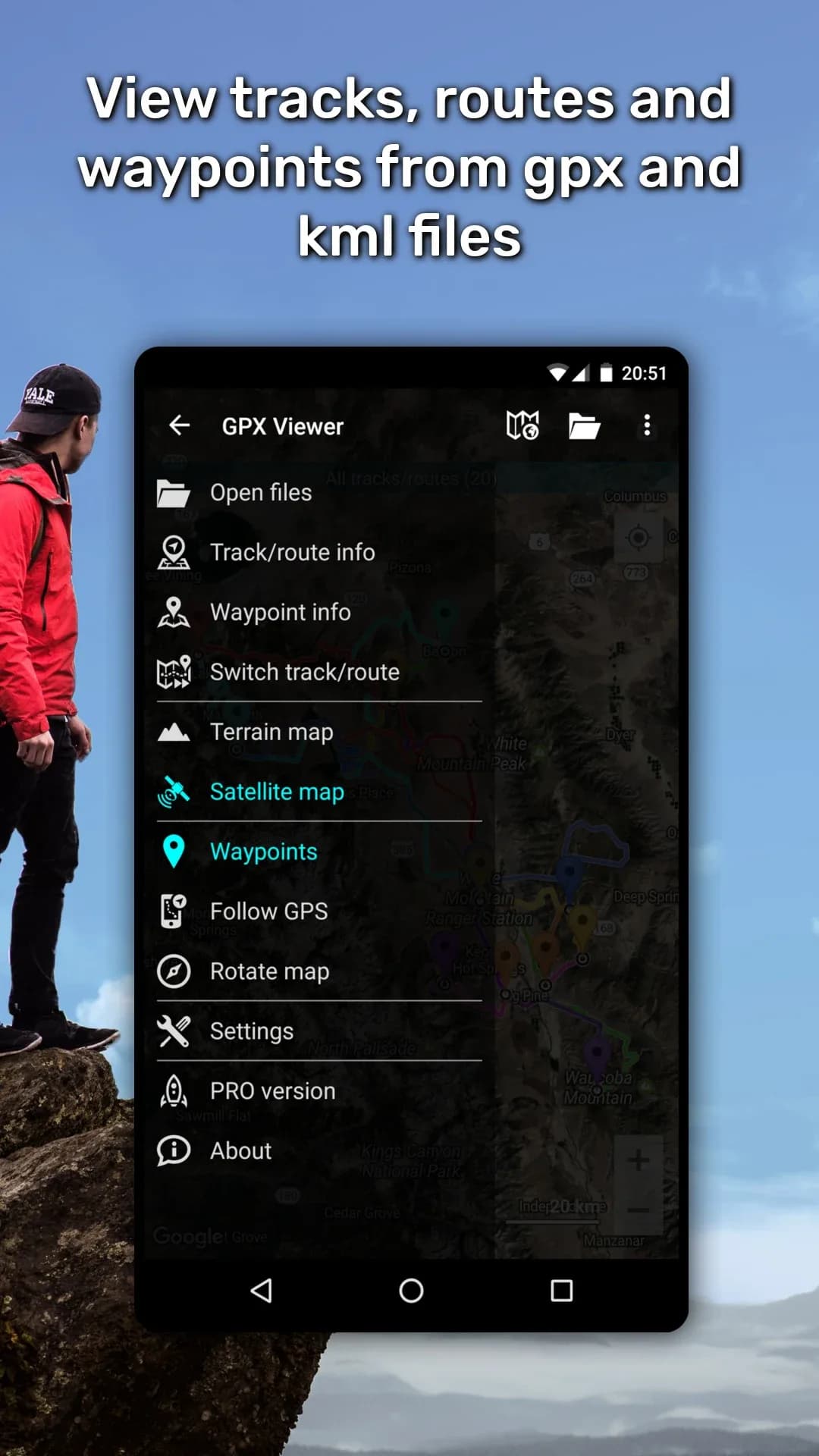 GPX Viewer مهكر — لقطة شاشة 1