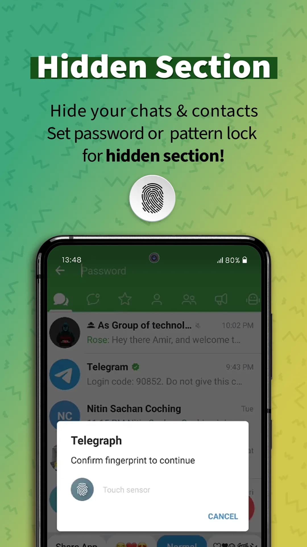 Graph Messenger مهكر — لقطة شاشة 2