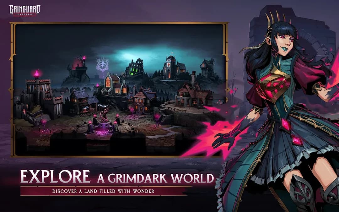 Grimguard Tactics مهكرة — لقطة شاشة 8