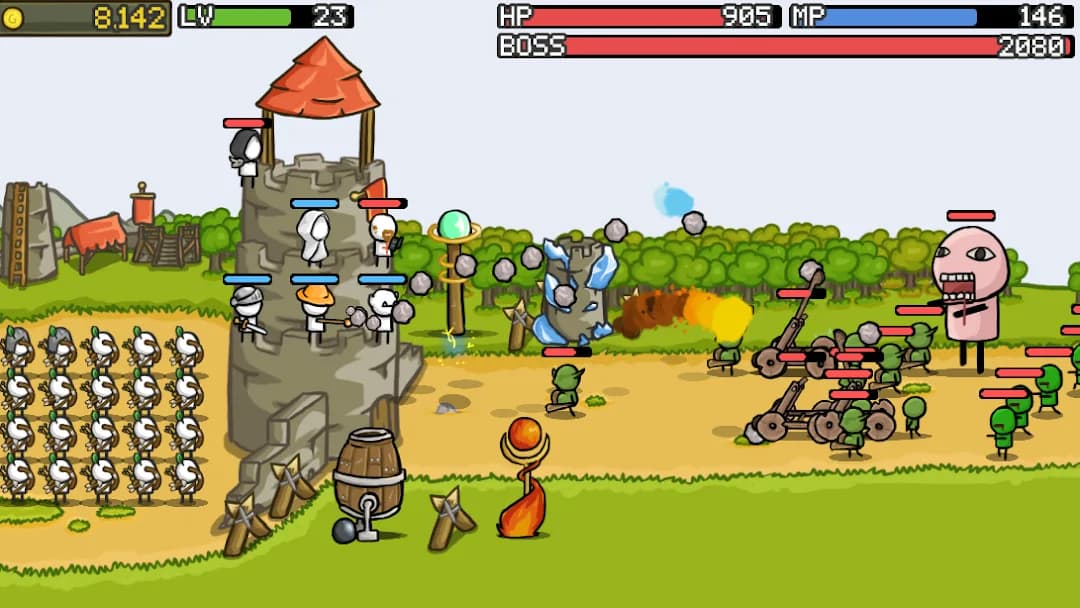 Grow Castle مهكرة — لقطة شاشة 7