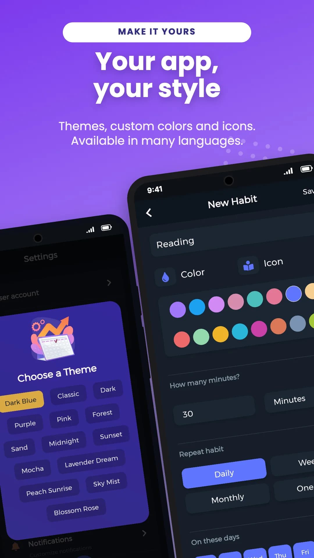 Habit 360 مهكر — لقطة شاشة 8