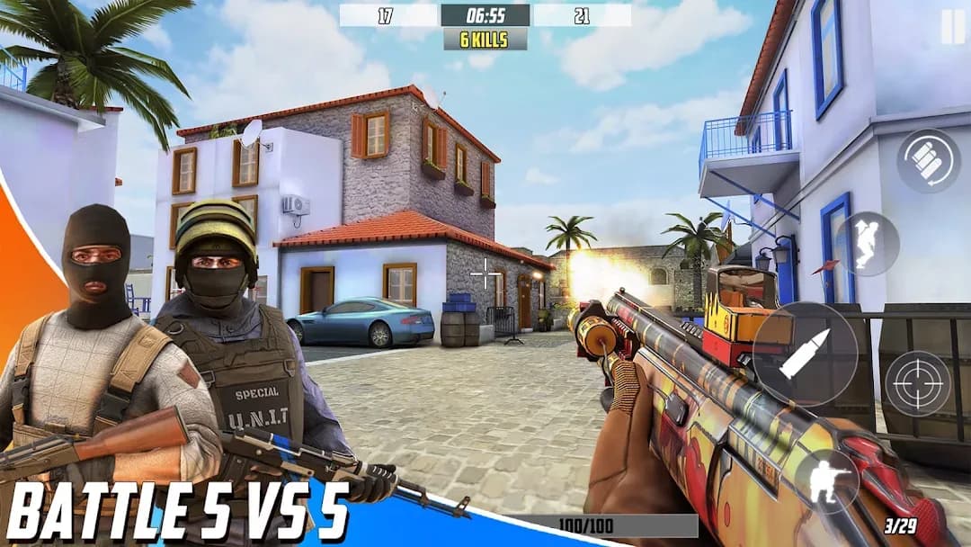 Hazmob FPS مهكرة — لقطة شاشة 6