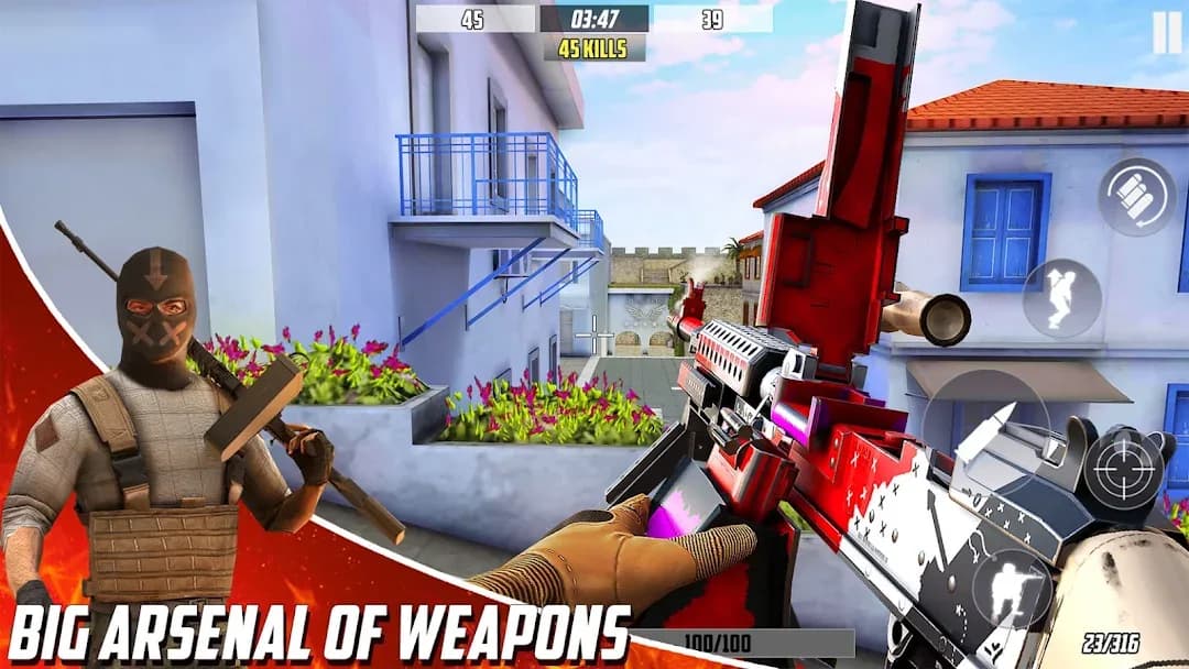 Hazmob FPS مهكرة — لقطة شاشة 7