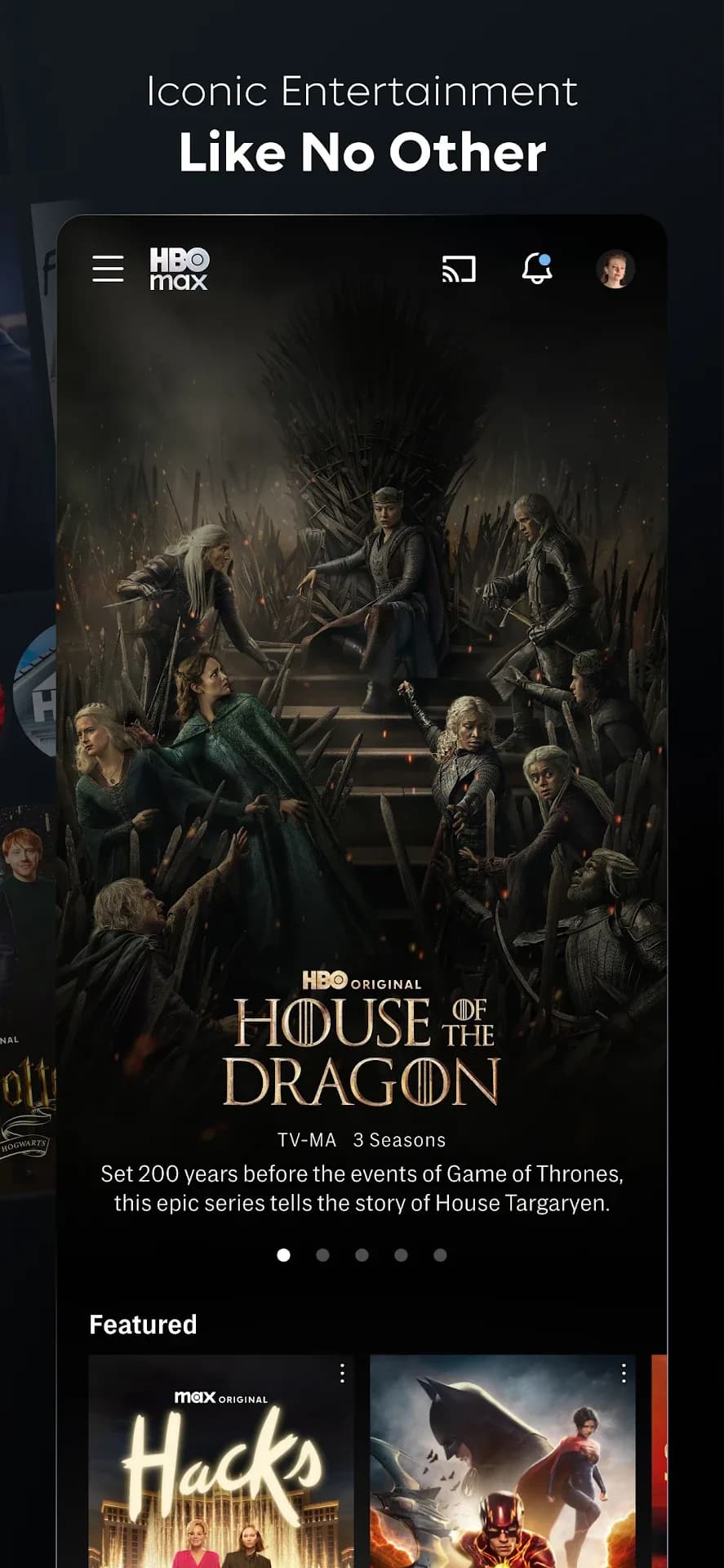 HBO Max مهكر — لقطة شاشة 3