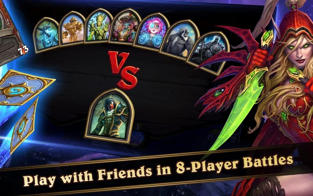 Hearthstone مهكرة — لقطة شاشة 8