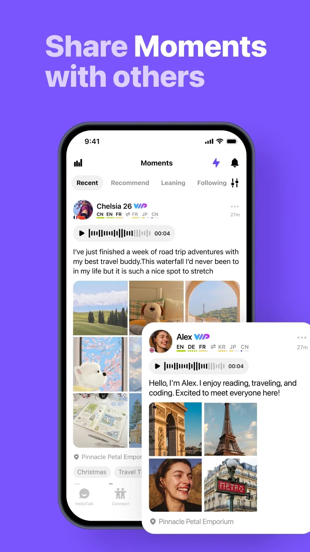 HelloTalk VIP مهكر — لقطة شاشة 7