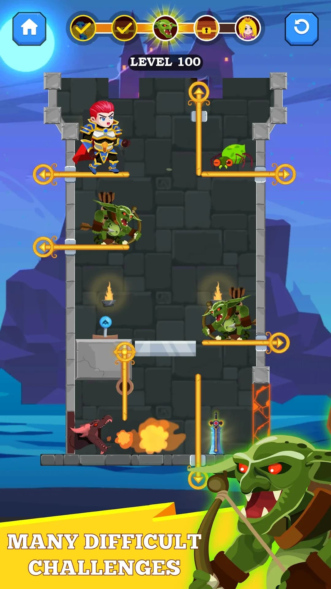 Hero Rescue مهكر — لقطة شاشة 4
