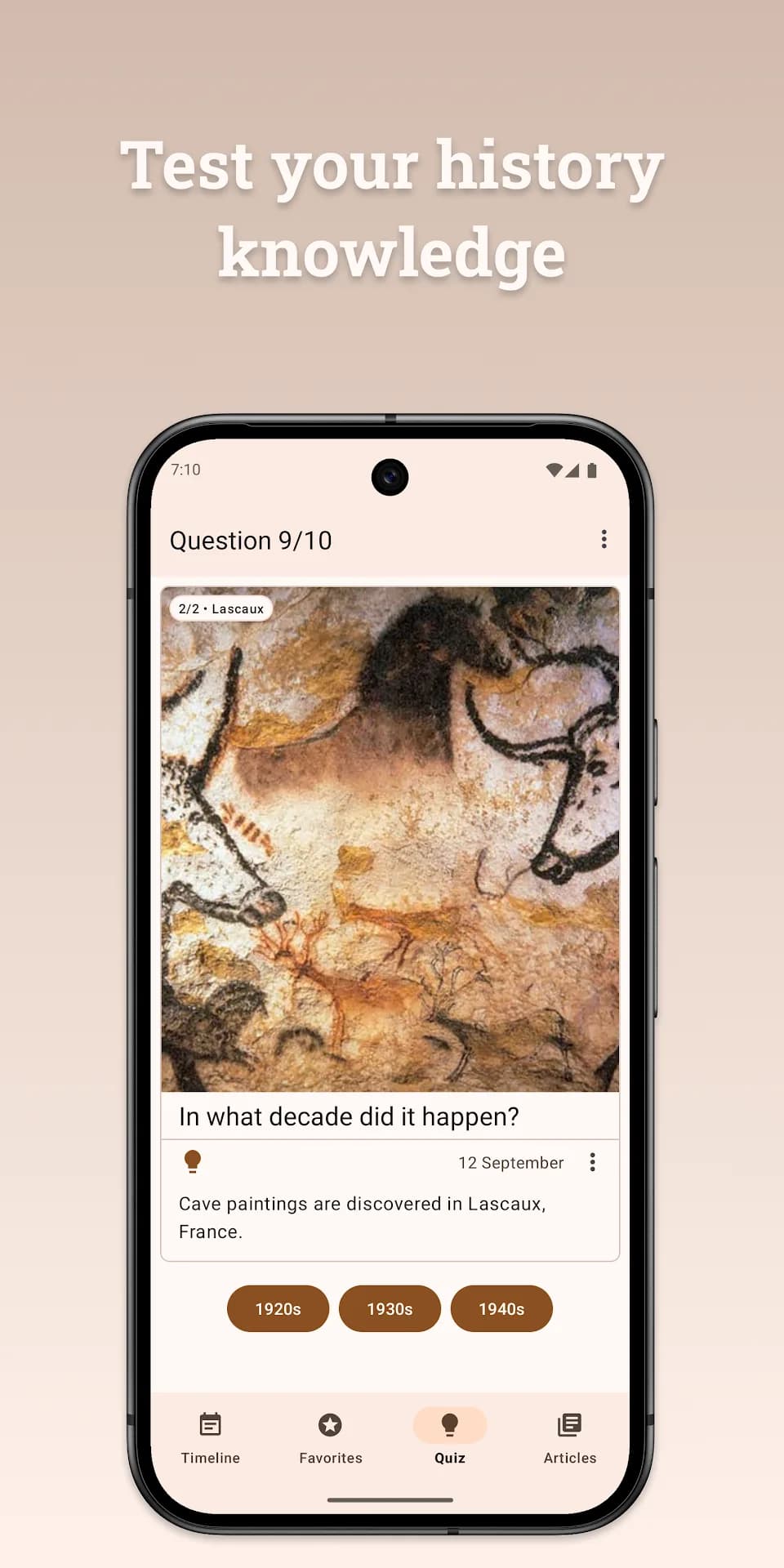 Historical Calendar مهكر — لقطة شاشة 2