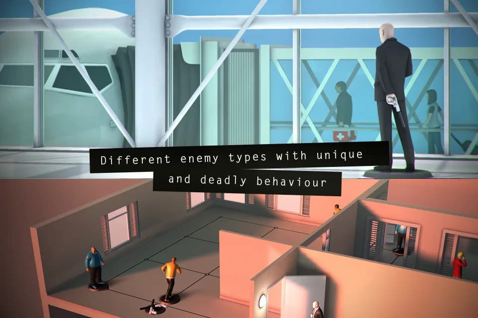 Hitman GO مهكرة — لقطة شاشة 4
