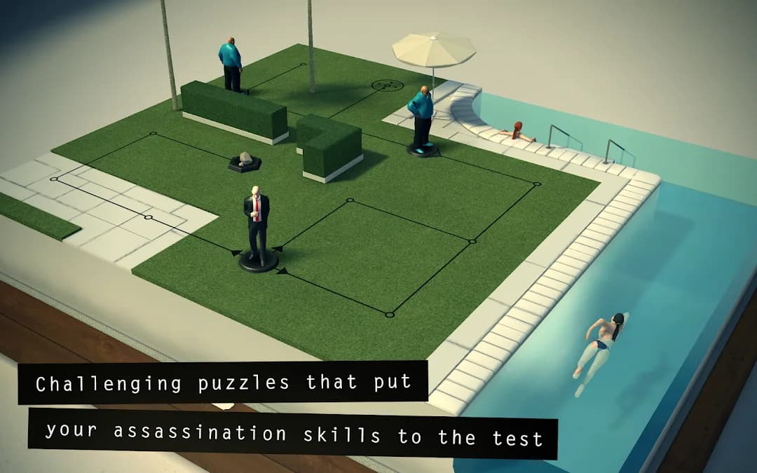 Hitman GO مهكرة — لقطة شاشة 7