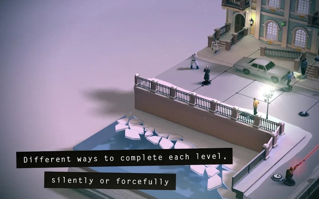 Hitman GO مهكرة — لقطة شاشة 8