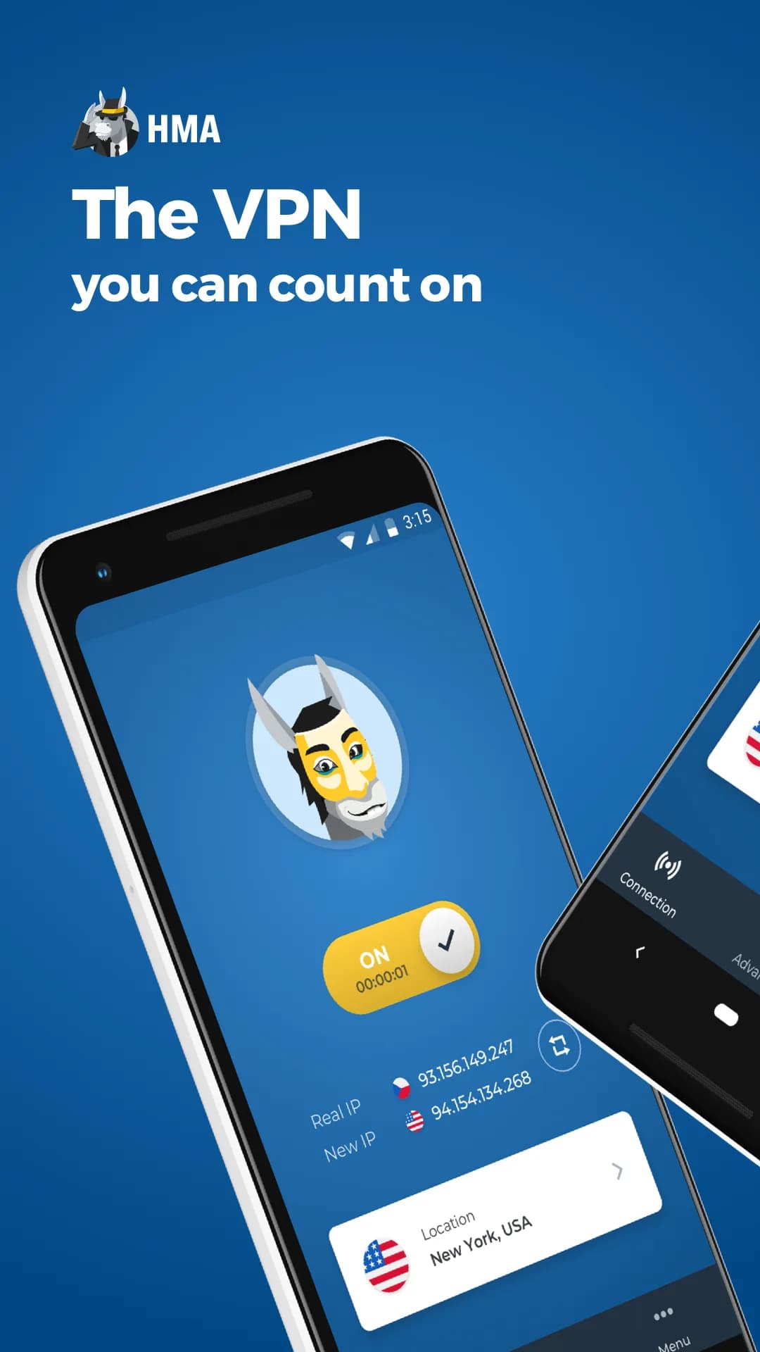 HMA VPN Proxy مهكر — لقطة شاشة 1