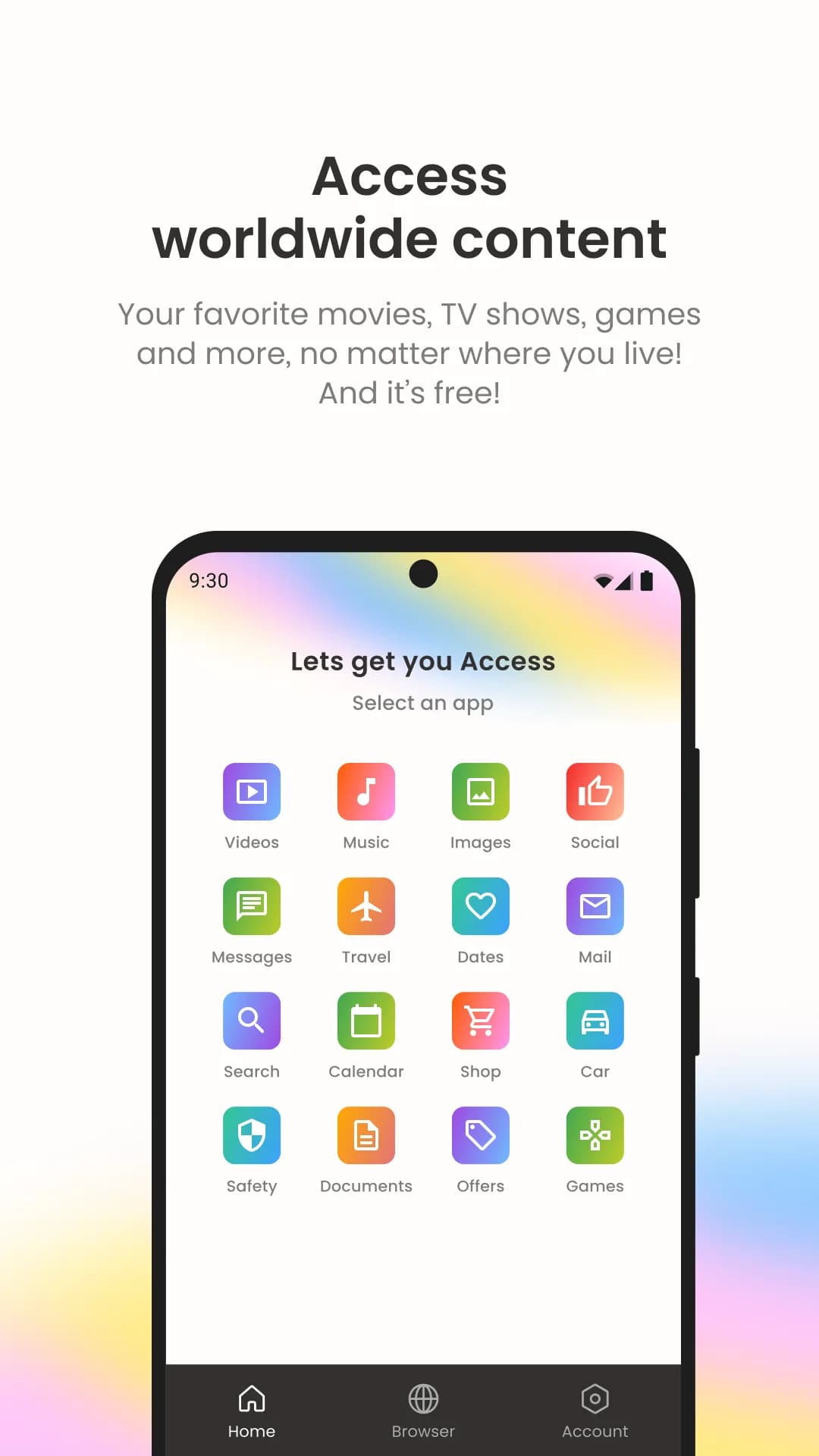 Hola VPN PLUS مهكر — لقطة شاشة 1