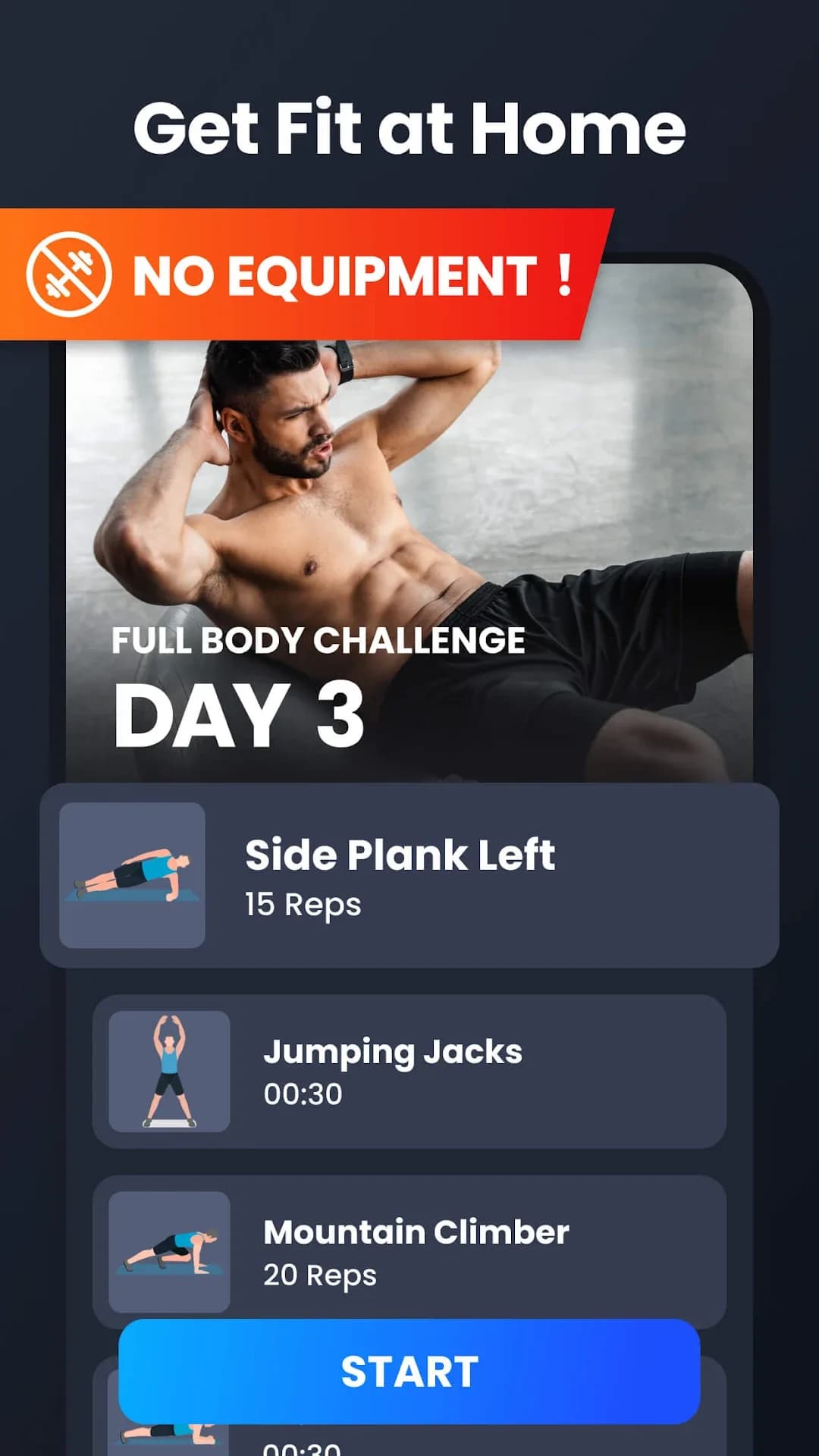 Home Workout مهكر — لقطة شاشة 5