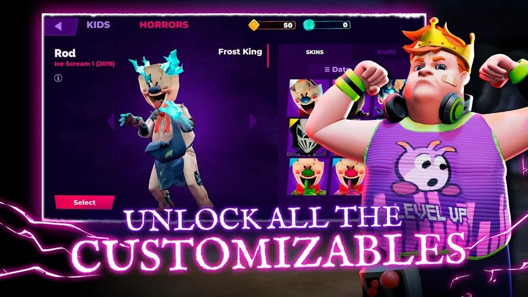 Horror Brawl مهكرة — لقطة شاشة 4