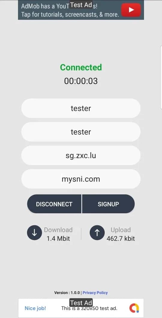 Howdy VPN مهكر — لقطة شاشة 2
