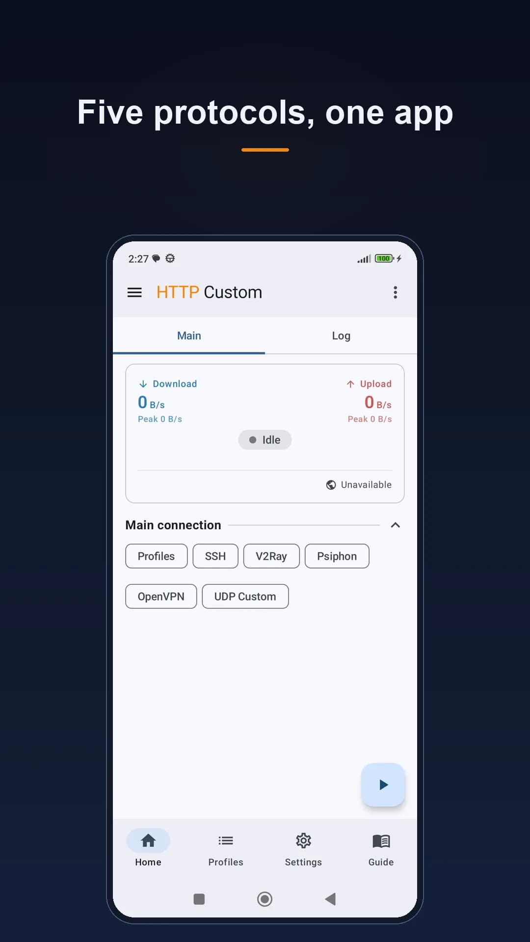 Http Custom مهكر — لقطة شاشة 2