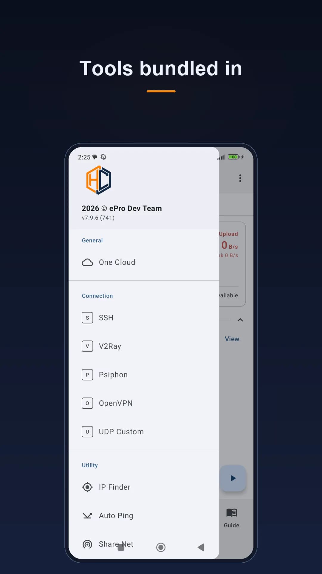 Http Custom مهكر — لقطة شاشة 3