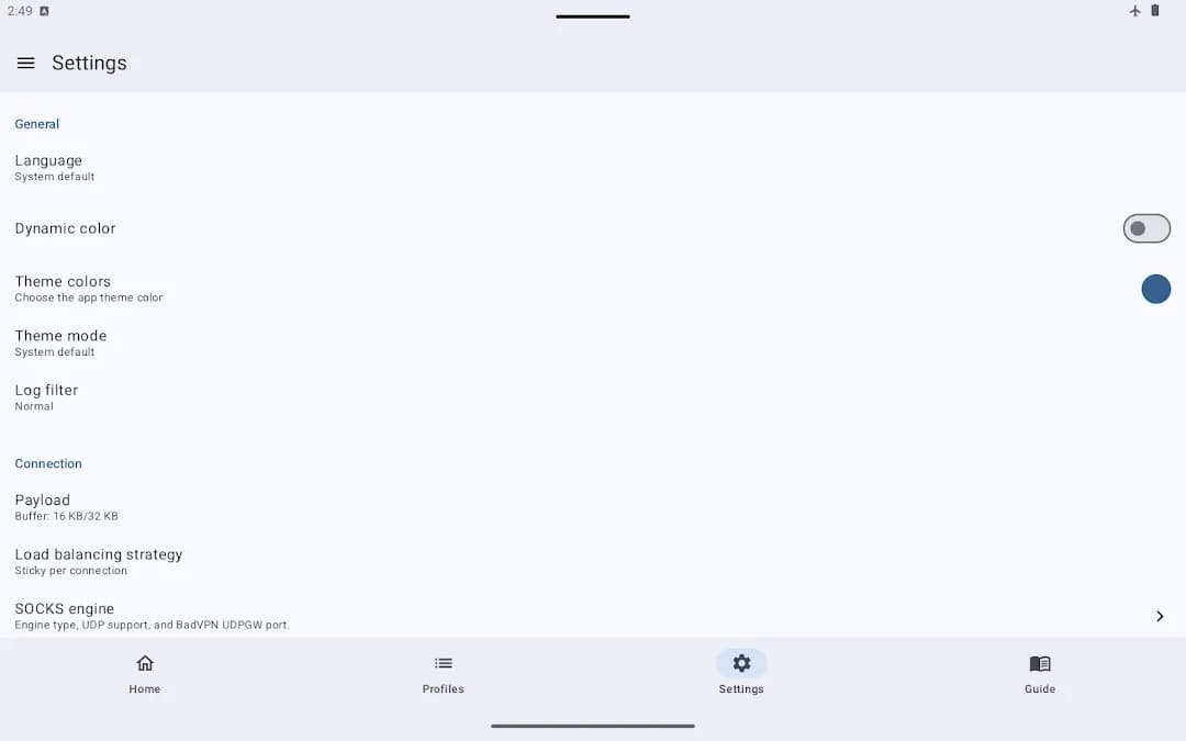 Http Custom مهكر — لقطة شاشة 8