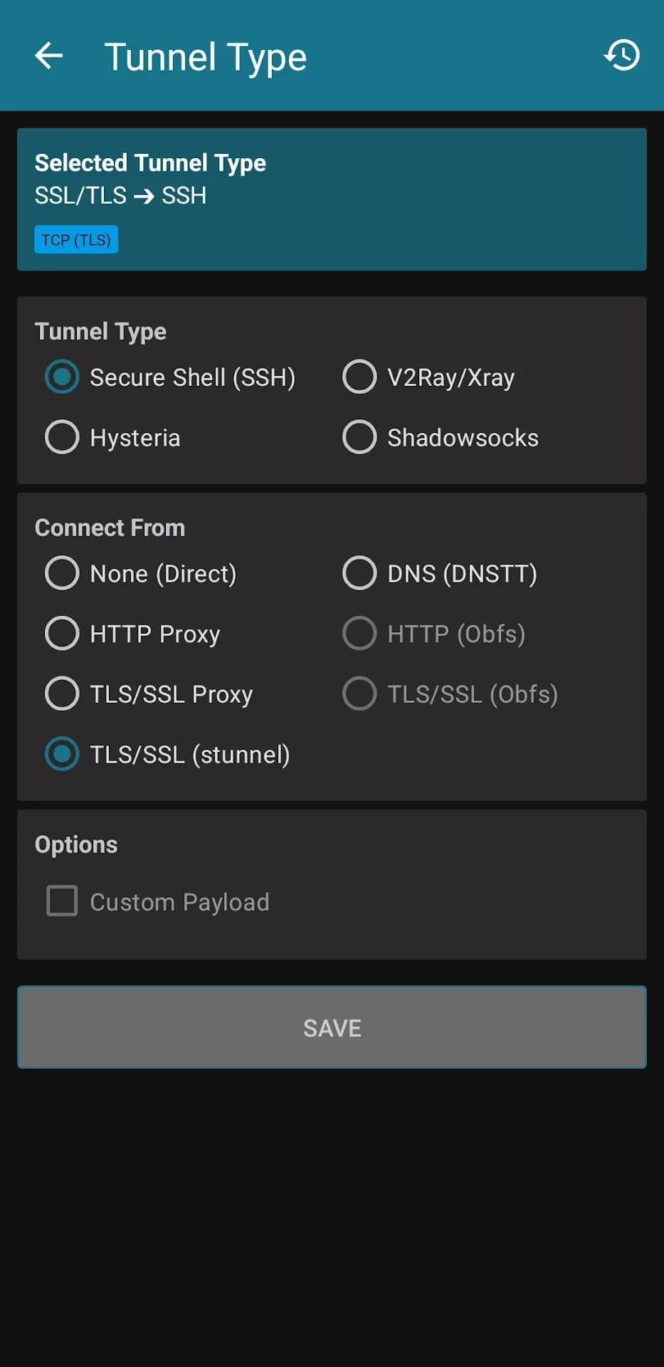 HTTP Injector مهكر — لقطة شاشة 2