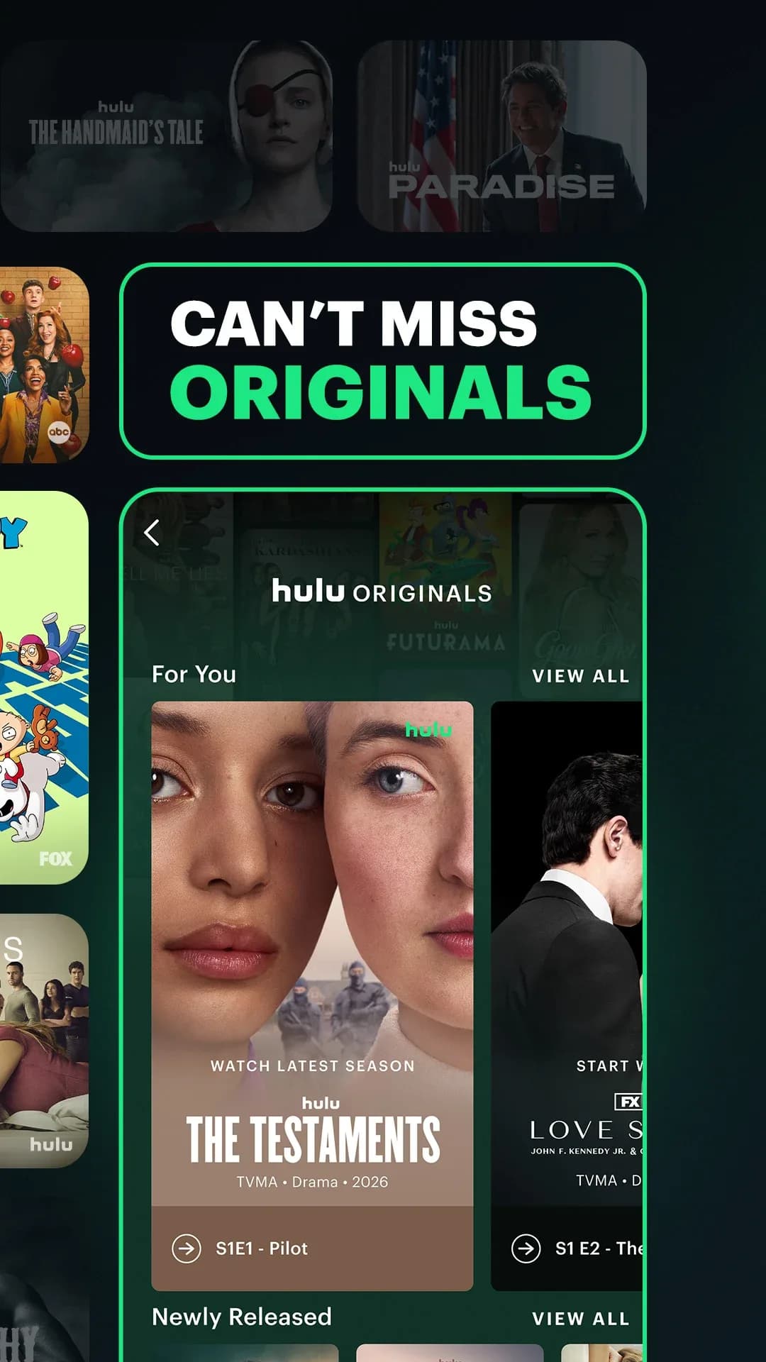 Hulu TV مهكر — لقطة شاشة 2