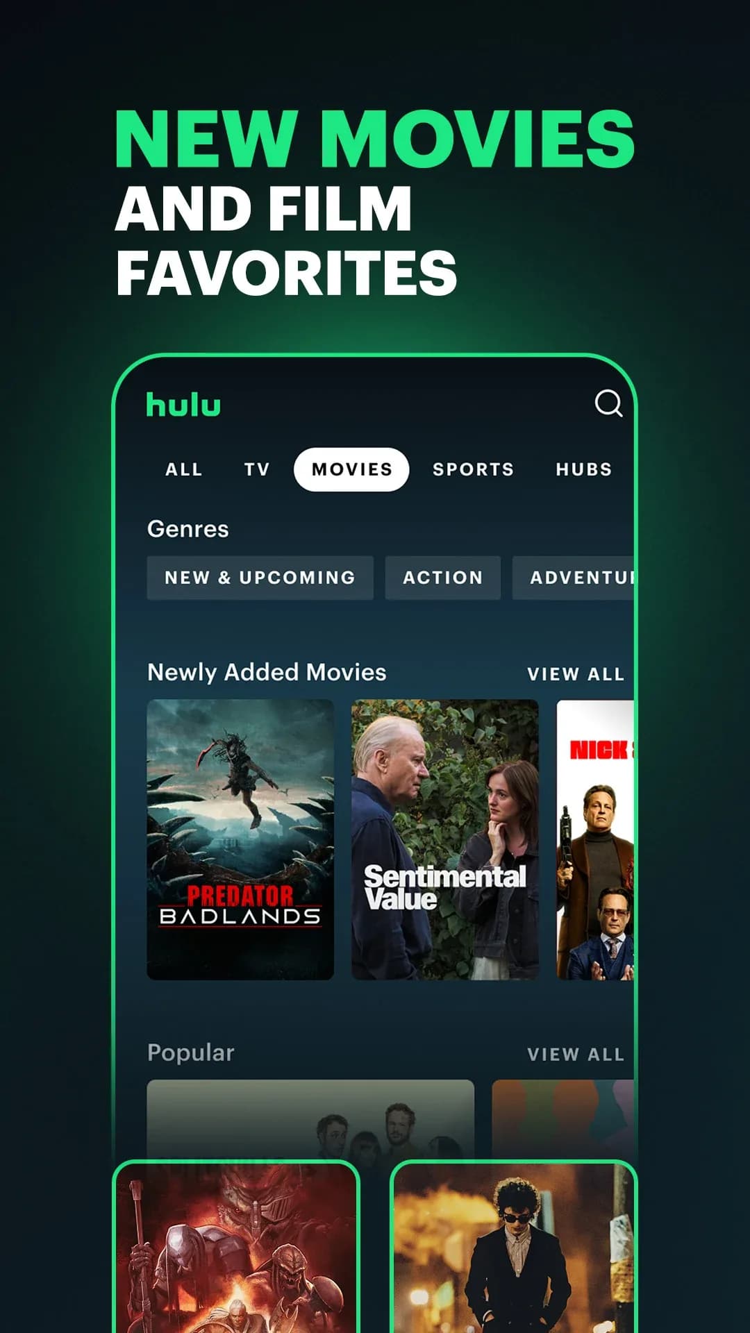 Hulu TV مهكر — لقطة شاشة 3