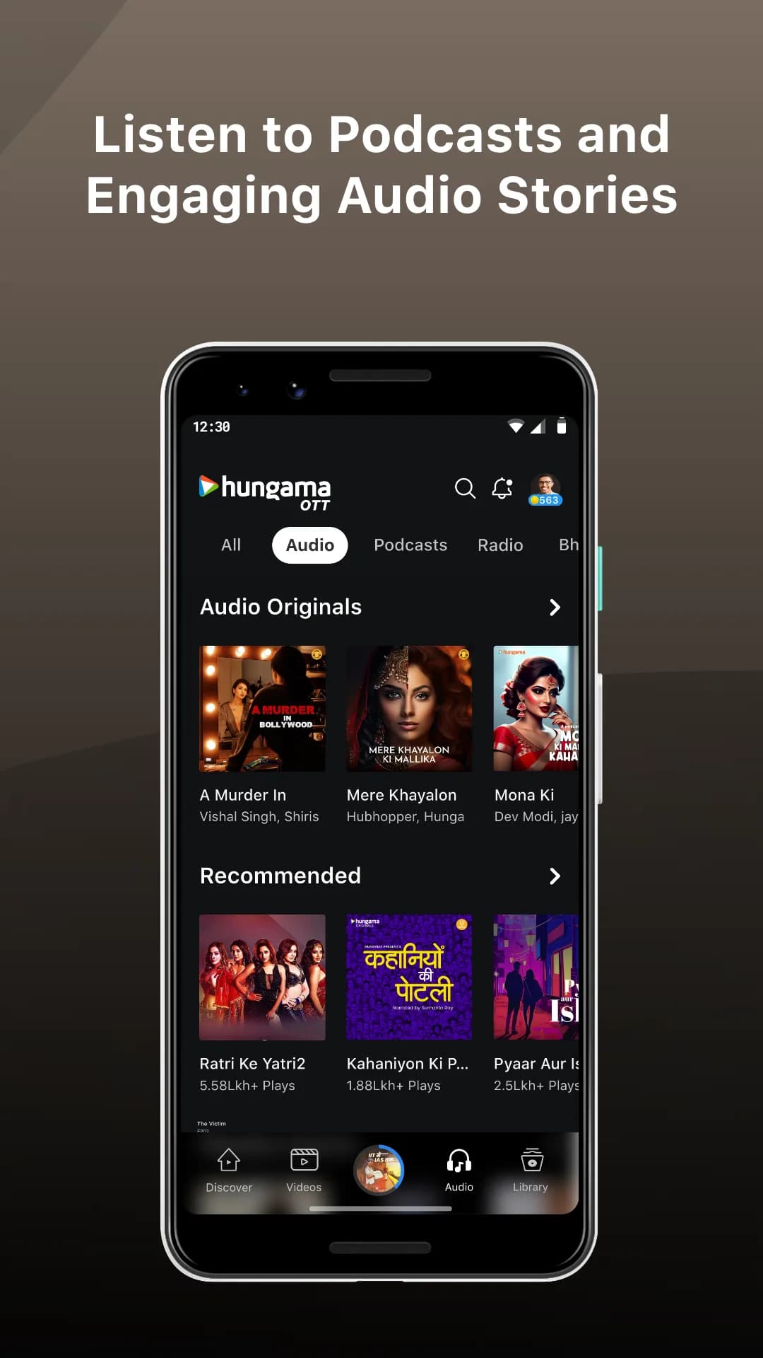 Hungama OTT مهكر — لقطة شاشة 4
