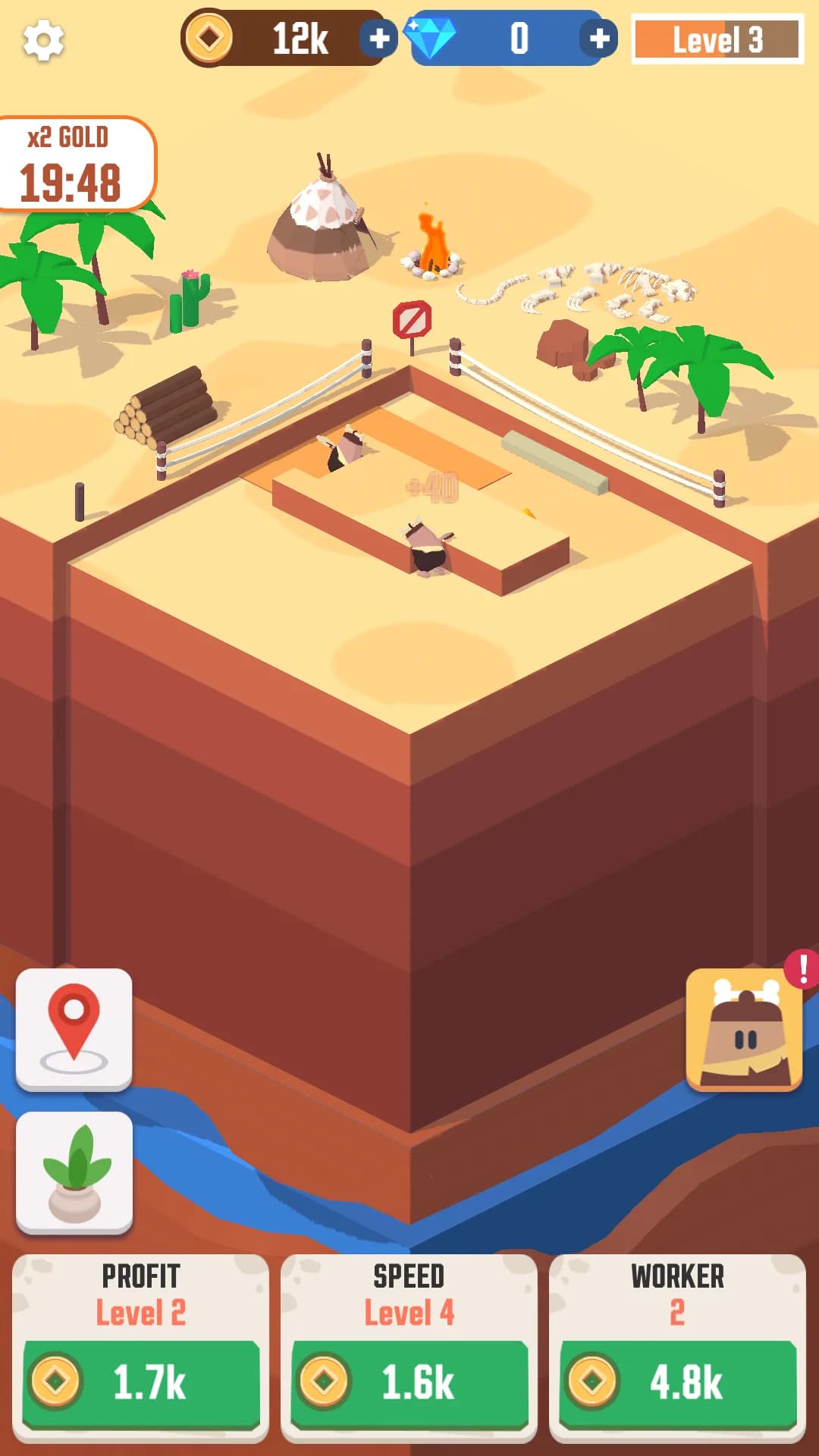Idle Digging — Screenshot 1