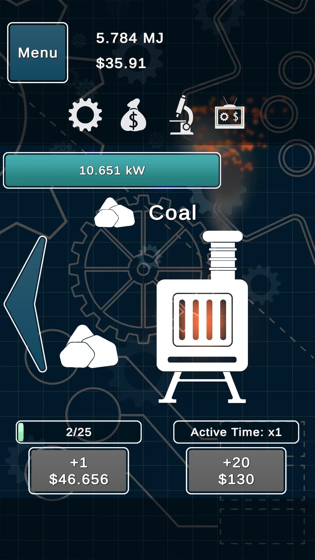 Idle Power مهكر — لقطة شاشة 7