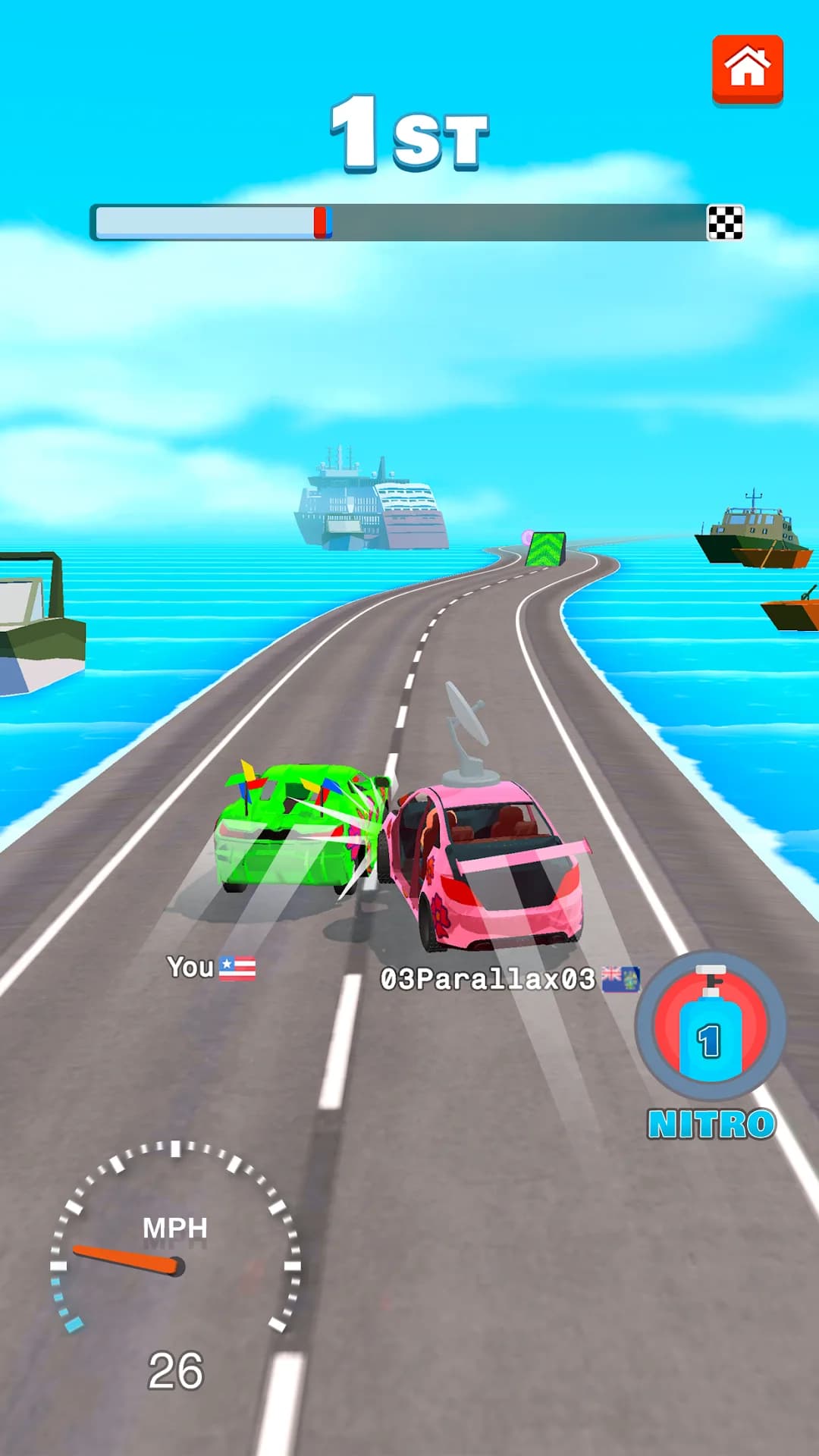 idle racer مهكرة — لقطة شاشة 5