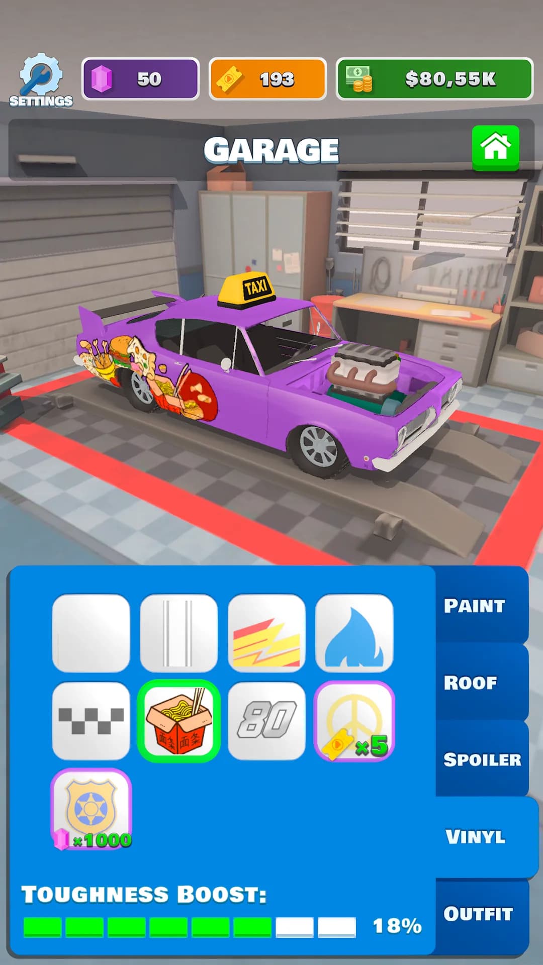 idle racer مهكرة — لقطة شاشة 8