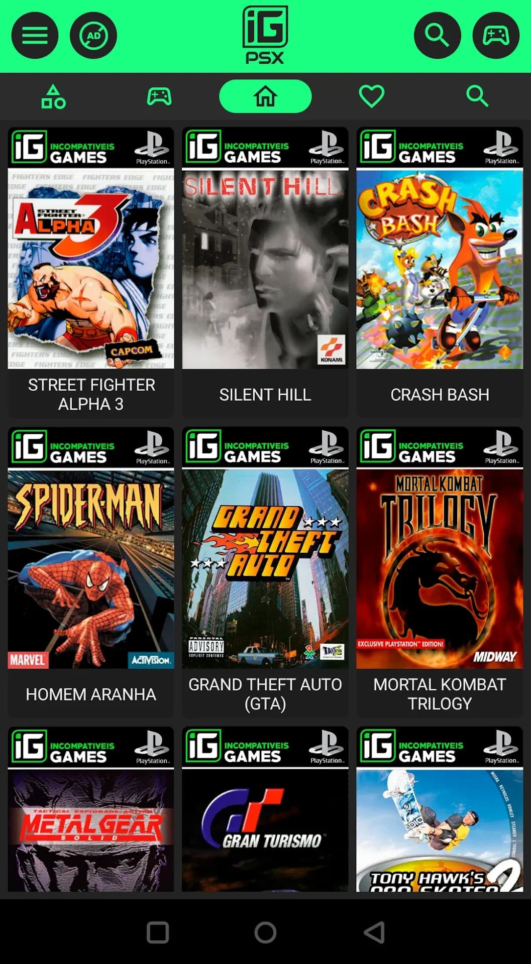 Igames PS2 مهكر — لقطة شاشة 1
