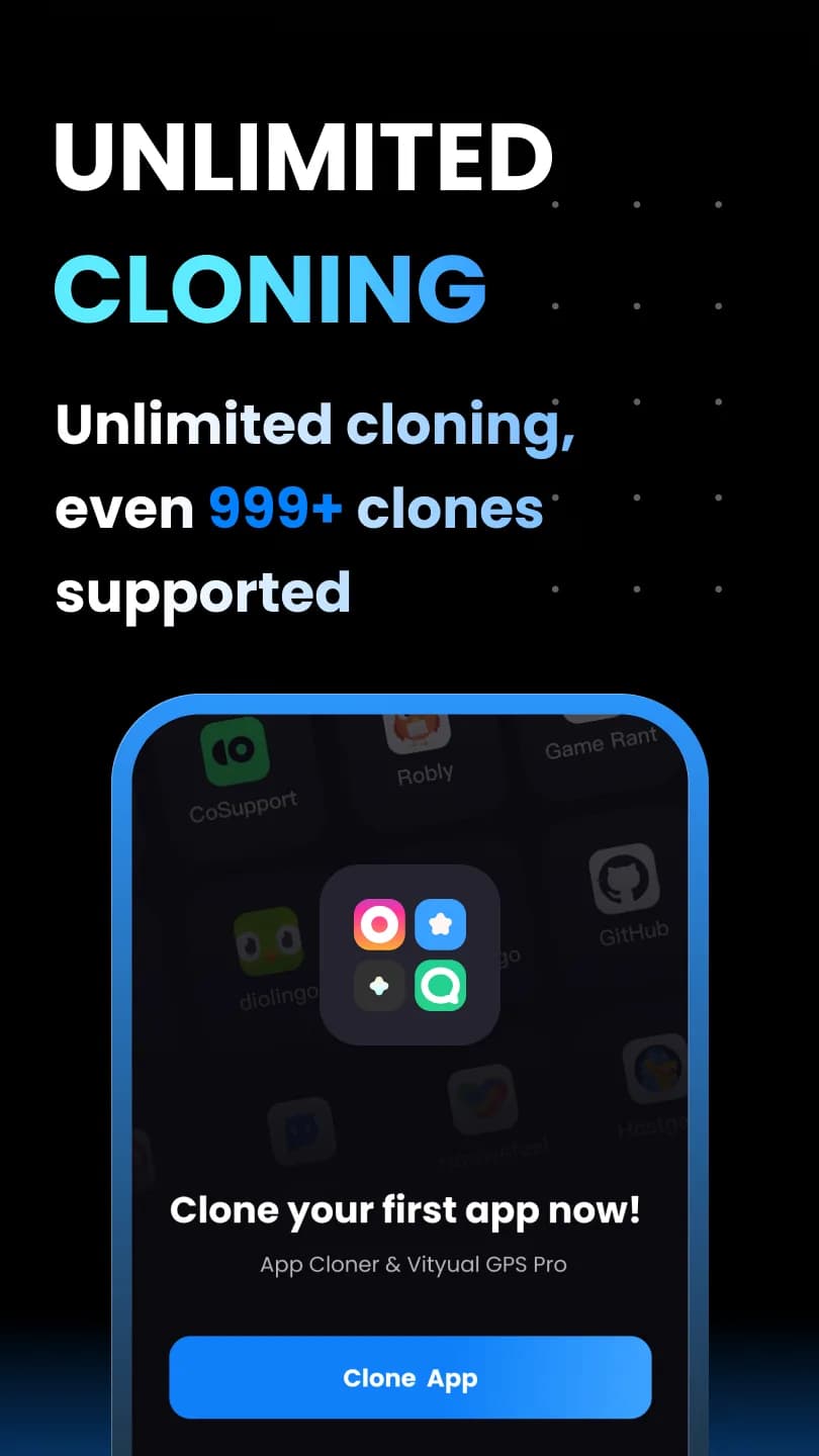 InfiniteClone مهكر — لقطة شاشة 1