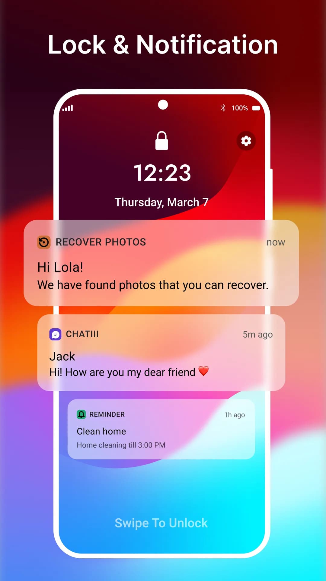 iNotify مهكر — لقطة شاشة 1
