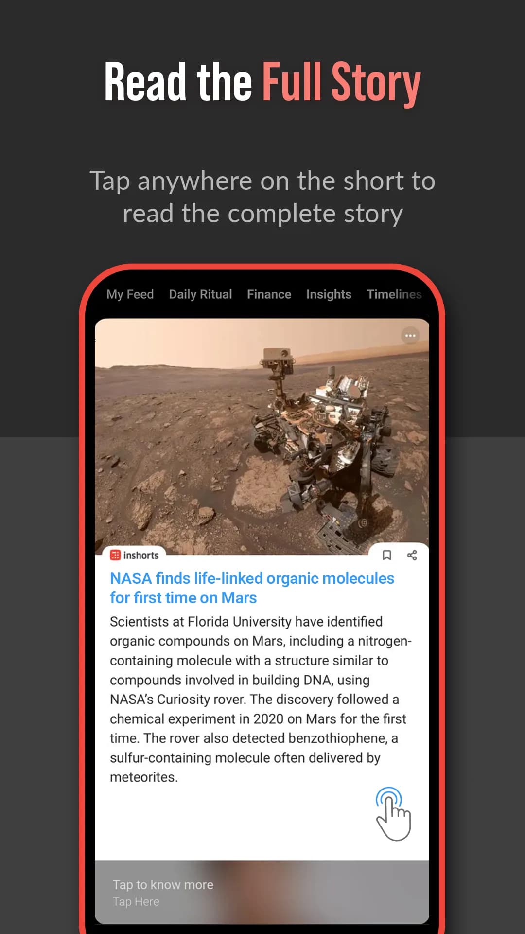 Inshorts مهكر — لقطة شاشة 7