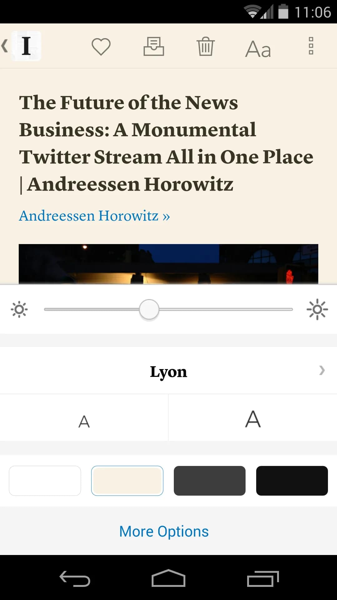 Instapaper مهكر — لقطة شاشة 3