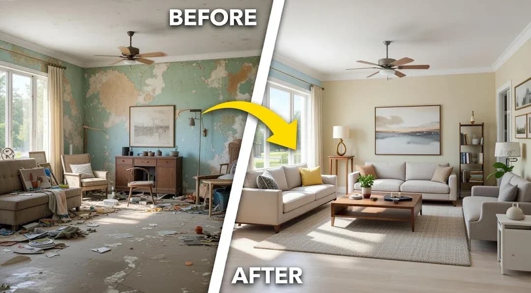 Interior Home Makeover مهكر — لقطة شاشة 1