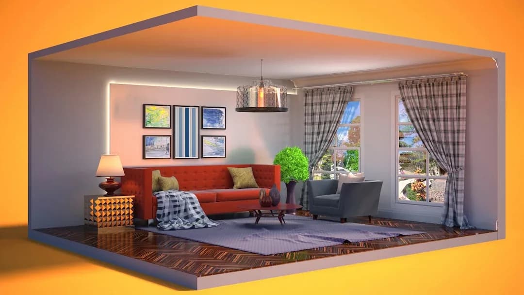 Interior Home Makeover مهكر — لقطة شاشة 3