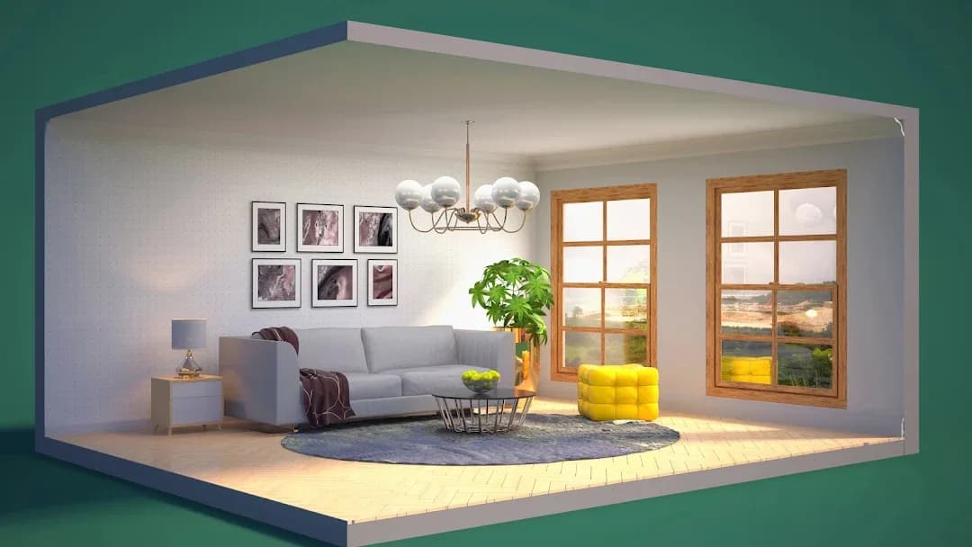 Interior Home Makeover مهكر — لقطة شاشة 6