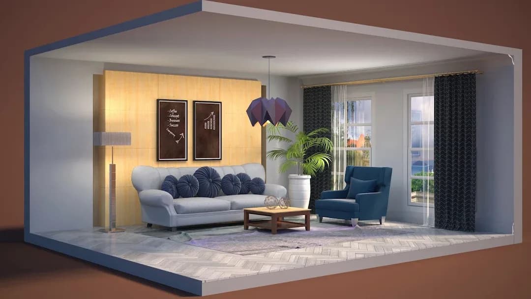 Interior Home Makeover مهكر — لقطة شاشة 7