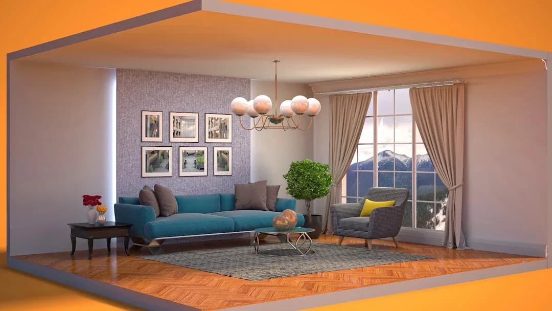 Interior Home Makeover مهكر — لقطة شاشة 8